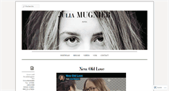 Desktop Screenshot of juliamugnier.com